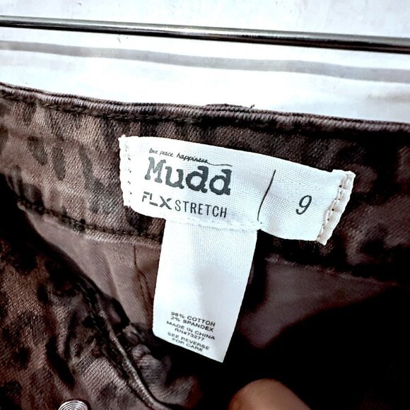 Mudd Leopard Print Skirt Size 9 - Picture 3 of 5